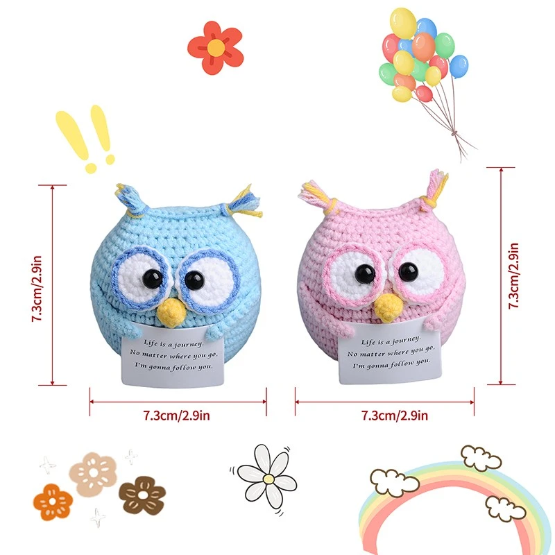 Crocheted Owl Plush factory