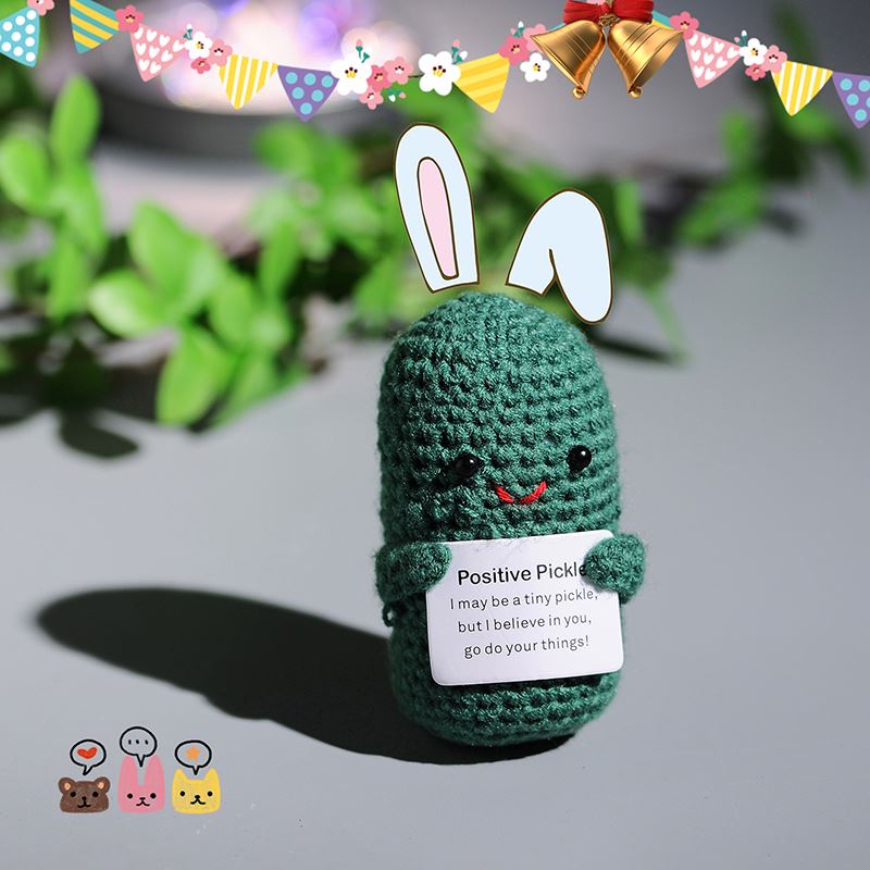 Crochet Broccoli Ornament